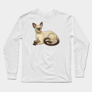 Cat - Siamese - Cinnamon Point Long Sleeve T-Shirt